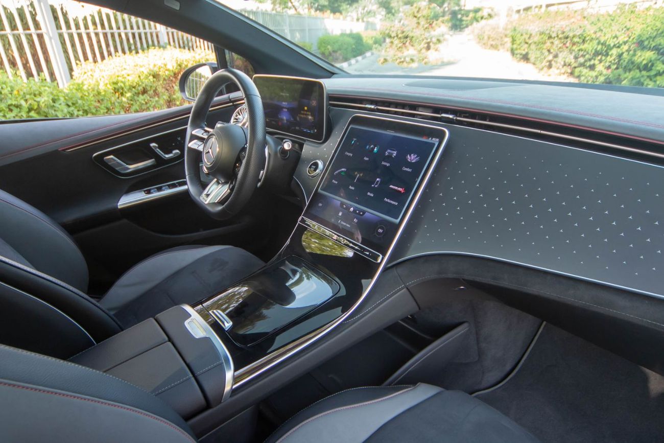 مرسيدس بنز EQE 43 2023 Mercedes-AMG EQE 43 4MATIC — 15,000 km only Fully electric luxury-performance sedan. Dual-motor