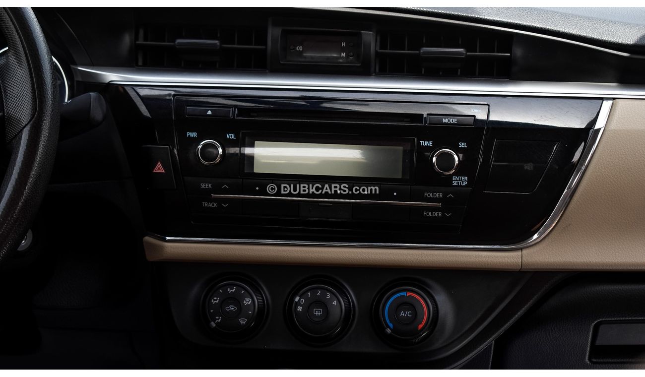 Toyota Corolla 2015 CC No Accident No Paint A Perfect Condition