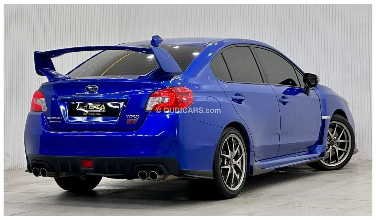 Subaru Impreza WRX STI Std 2017 Subaru WRX STI Manual Transmission, Full Subaru Service History, GCC
