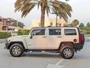 هامر H3 GCC Premium Condition With Leather seats Navigation Low Km Perfect Family Suv