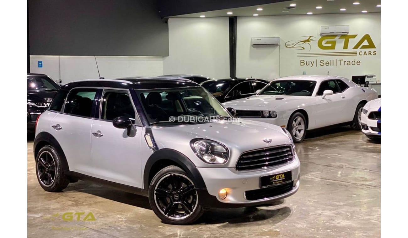 Mini Cooper Countryman 2014 Mini Cooper Countryman, Warranty, Low KMs, Service History, GCC