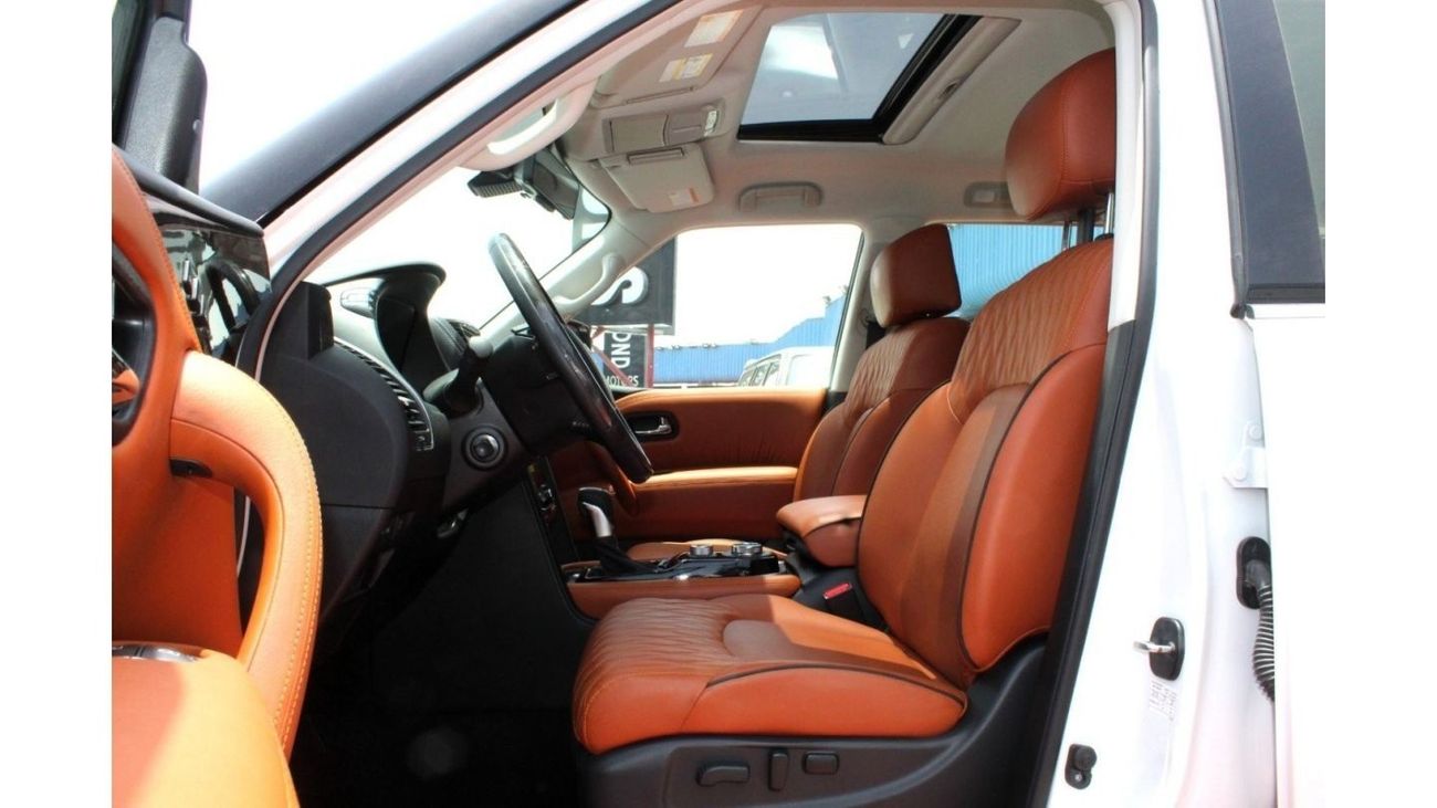 Nissan Patrol LE Platinum City PLATINUM CITY LE V8 2021 GCC LOW MILEAGE SINGLE OWNER WITH AGENCY PACKAGE IN MINT C