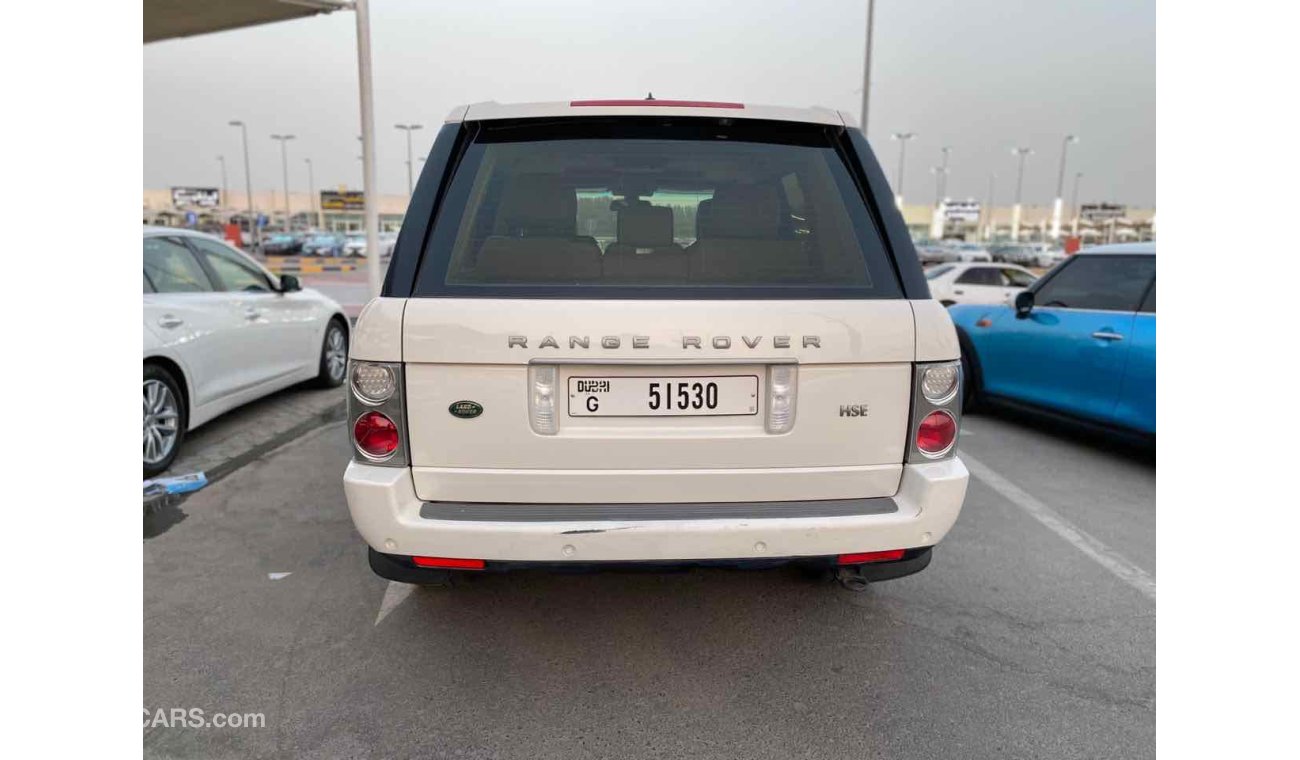 Land Rover Range Rover HSE رانج فوج 2008 خليجي في حالة الوكالة سرفس كامل ملكية 9 اشهر