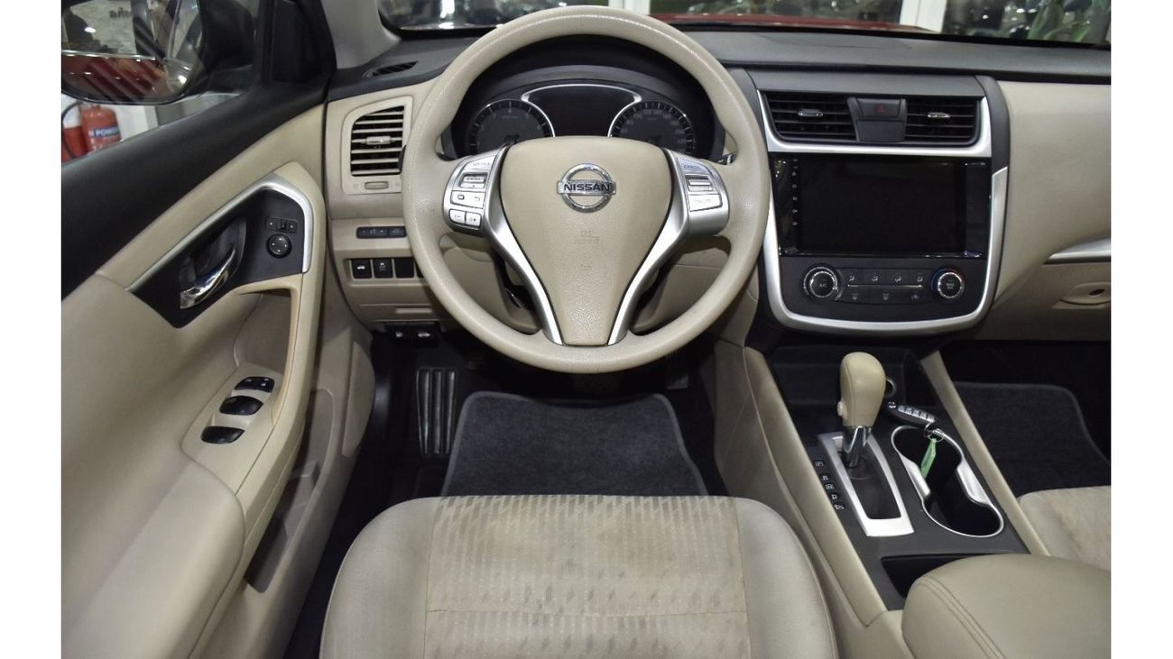 نيسان ألتيما EXCELLENT DEAL for our Nissan Altima 2.5 S ( 2018 Model ) in Red Color GCC Specs