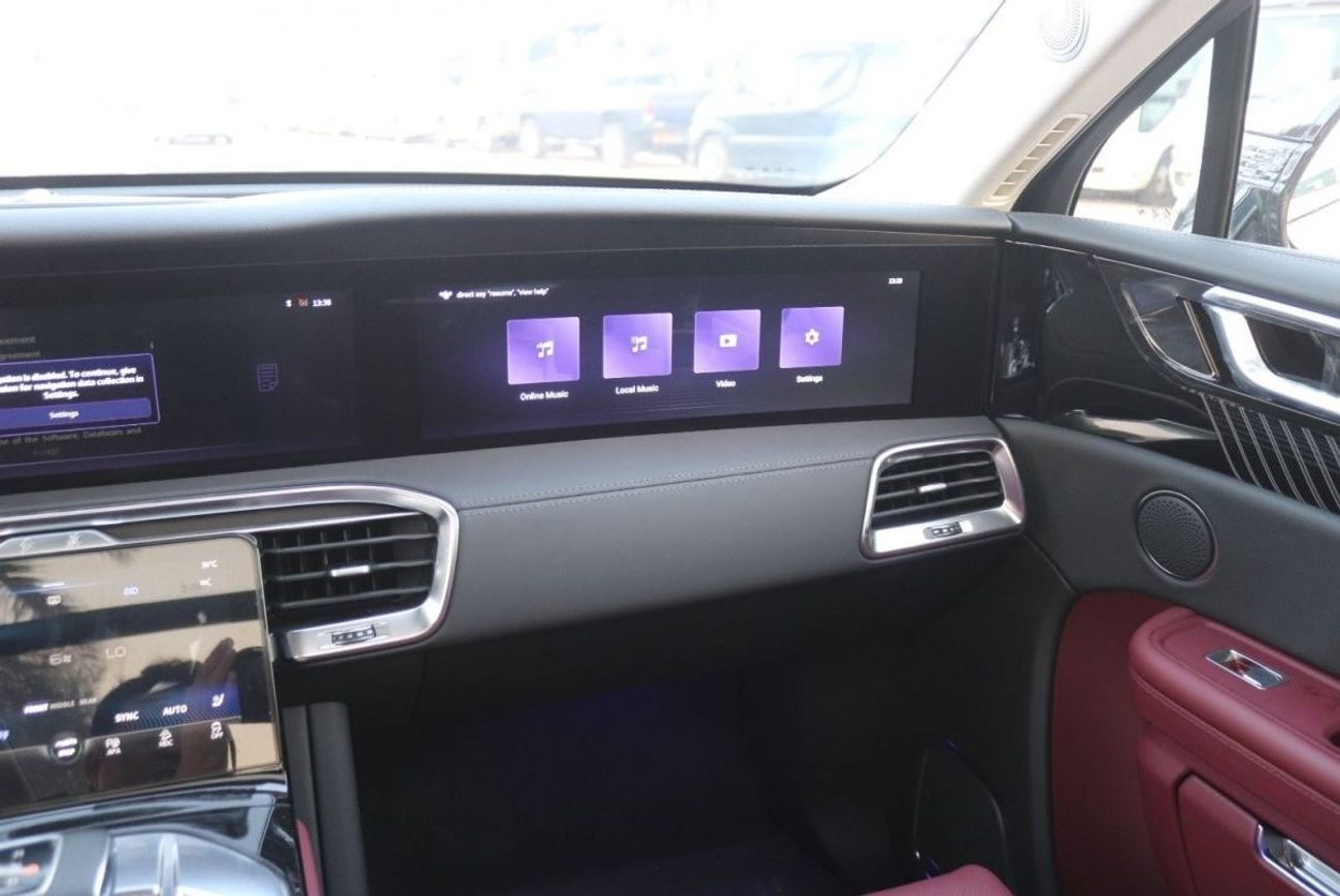 HONGQI EHS9 ELECTRIC , 360 CAMERA, LEATHER SEAT, ELECTRIC SEAT, MODEL 2023 FOR EXPORT