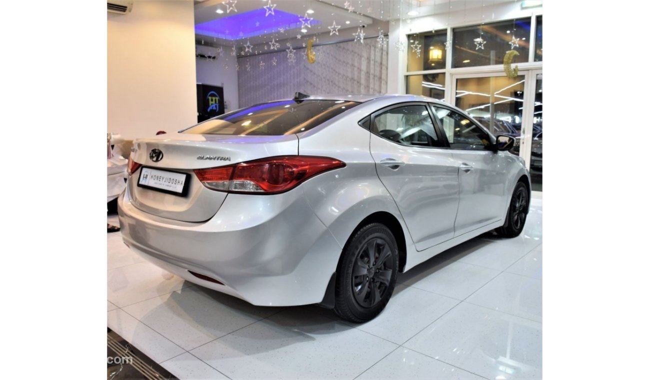 هيونداي إلانترا Hyundai Elantra 2014 Model!! in Silver Color! GCC Specs