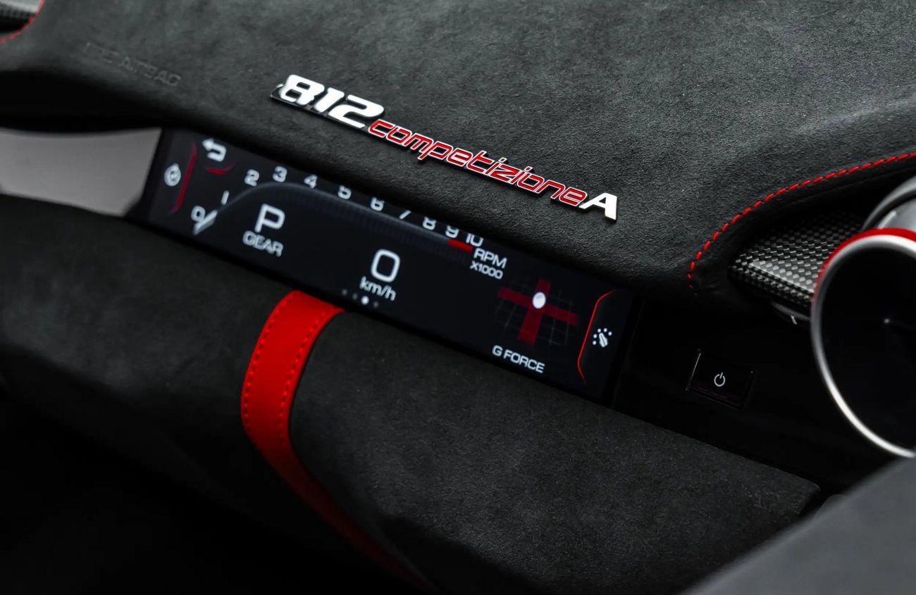 فيراري 812 كومبيتيزون 6.5L V12 Naturally Aspirated Engine