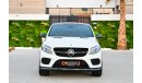 Mercedes-Benz GLE 43 AMG Coupe  | 5,090 P.M | 0% Downpayment | Full Option | Immaculate Condition!