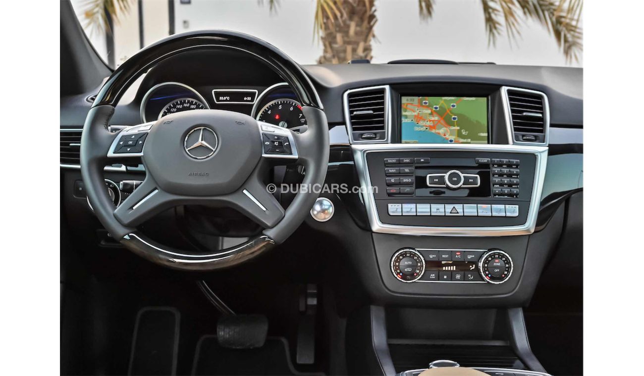 Mercedes-Benz ML 500 AMG V8 | 1,743 P.M | 0% Downpayment | Full Option | Exceptional Condition!