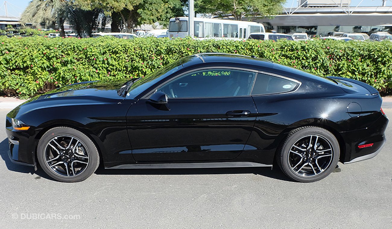 Ford Mustang Ecoboost 2018, 2.3L GCC, 0km w/ 3 Years or 100K km WRNTY + 60K km Service at Al Tayer Motors