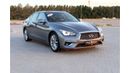 إنفينيتي Q50 سبورت خالية من الحوادث - خليجي - مكينة 3000 سي سي - السيارة بحالة الوكالة من الداخل والخارج