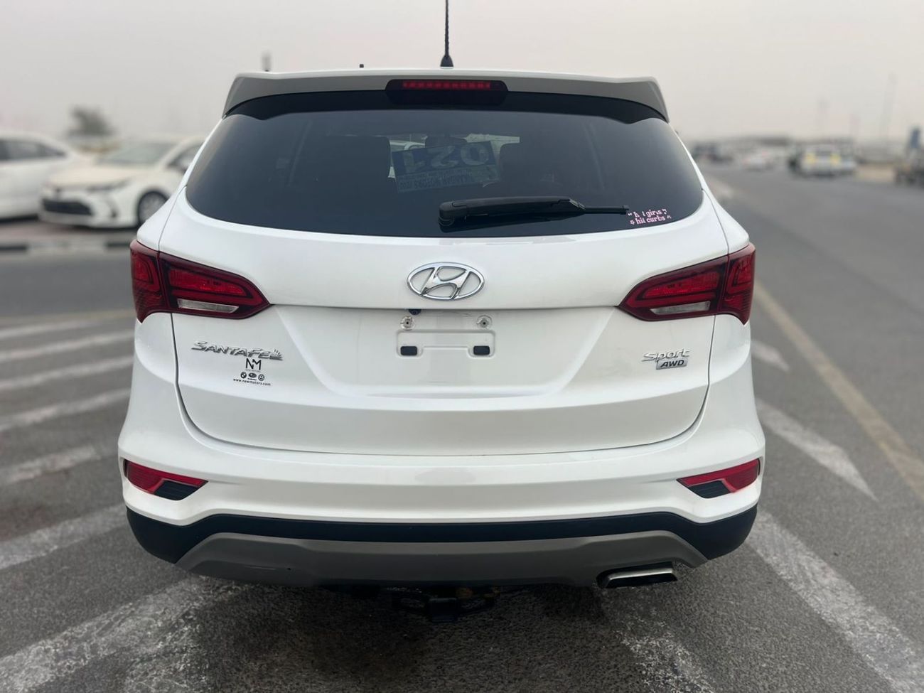 هيونداي سانتا في 2018 HYUNDAI SANTAFE SPORT -  4X4 - 4wheel drive - V4 - 2.7 L - Rear Cam - Bluetooth-