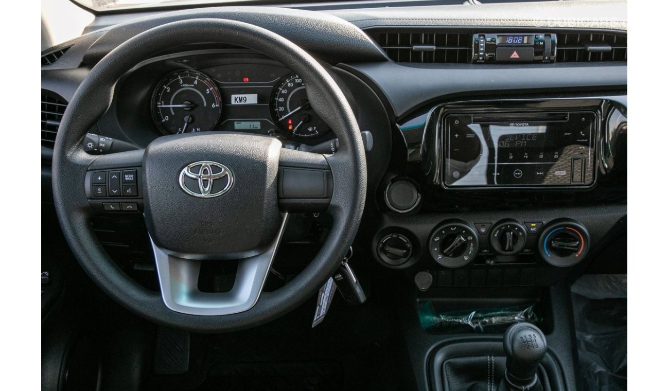 Toyota Hilux 2021 2.4L Diesel M/T with CD Player , USB and Steering Controls