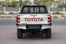 تويوتا هيلوكس 2025 TOYOTA HILUX HI 2.7 - PLATINUM WHITE PEARL inside MAROON | Export Only