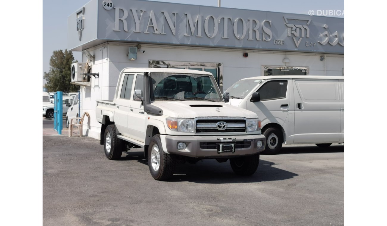 Toyota Land Cruiser Pick Up DOUBLE CABIN DIESEL WITH WINCH, DIFF LOCK AND ALLOY WHEELS WOODEN STEERING V8 ENGINE EXPORT ONLY....