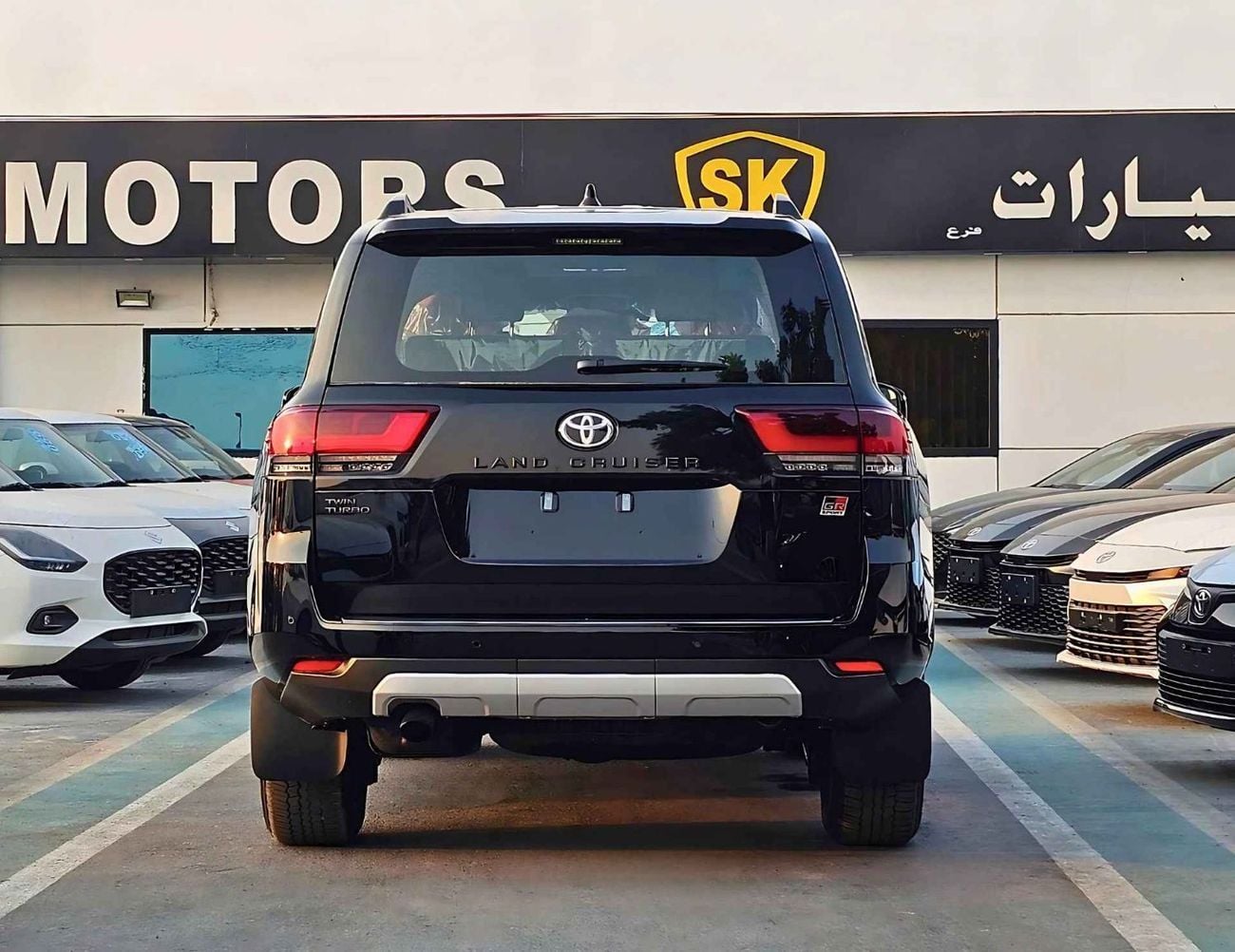 تويوتا لاند كروزر GR SPORT TWIN TURBO | 3.5L PETROL V6 / RADAR / 360*CAMERA / LEATHER WITH MEMORY SEAT (CODE#LC3GRH)
