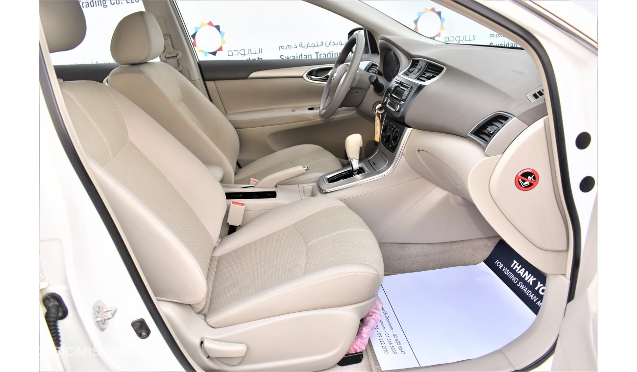Nissan Sentra AED 760 PM | 0% DP | 1.6 S GCC WARRANTY