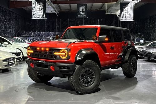Ford Bronco RAPTOR Twin Turbo V6 | Low Mileage | GCC Original Paint | Advanced 4x4 | Excellent Condition