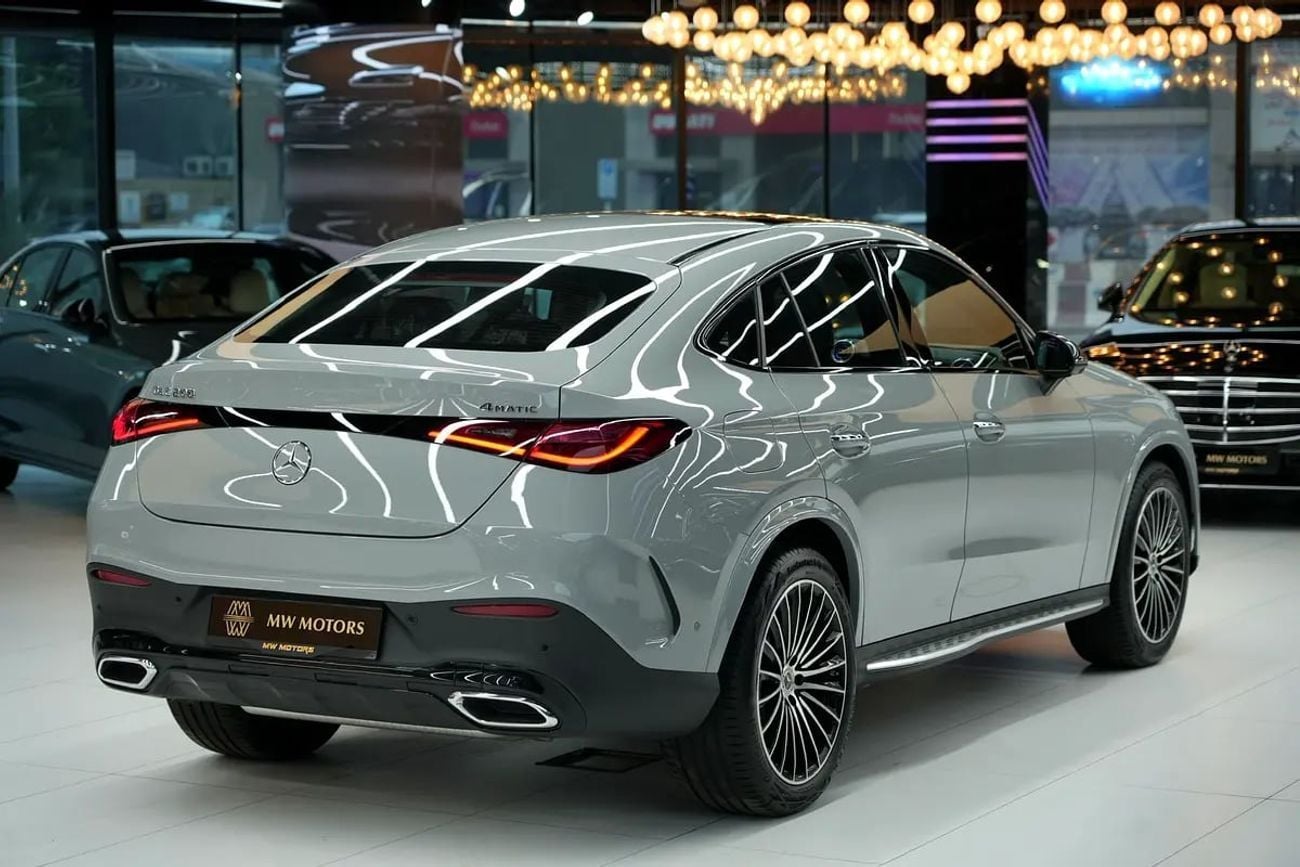 مرسيدس بنز GLC كوبيه 200 Arrival | GLC 200 Coupe | GCC km | Agency Warranty | Premium Plus