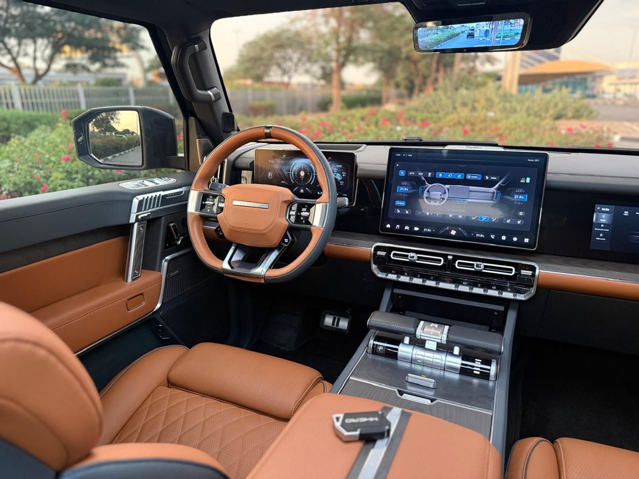 دونج فينج إم هيرو 917 DONGFENG M-HERO 01 2025 GCC 800 HP 1.5L HYBRID ( PLUG-IN ) MATT GREEN SUSPENSION LIFTER WARRANTY 5Y