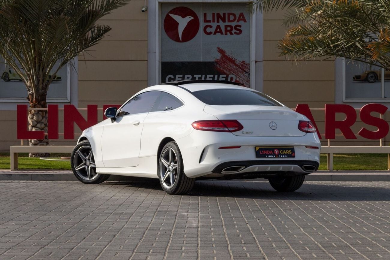 Mercedes-Benz C 200 Coupe Mercedes-Benz C-Class 200 2017 GCC specs for 1,328.00 AED monthly