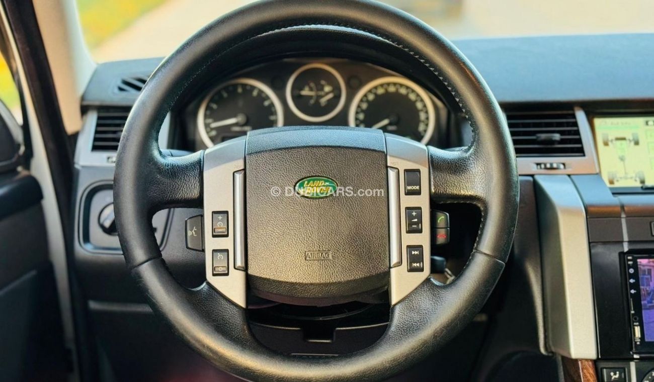 Land Rover Range Rover Sport 2008 | LHD | PREMIUM BLACK LEATHER SEATS | SUN ROOF