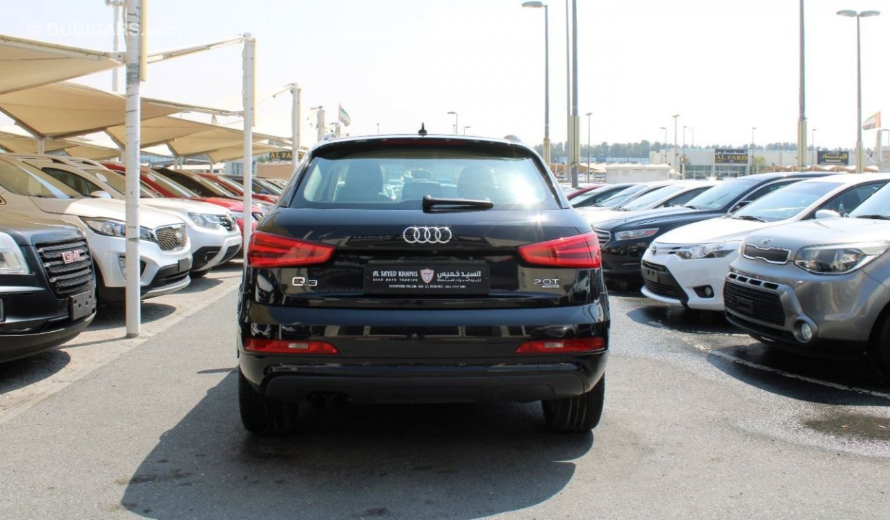 Audi Q3 Std ACCIDENTS FREE - GCC - MID OPTION - PERFECT CONDITION INSIDE OUT - ENGINE 2.0