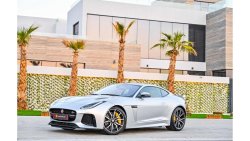 Jaguar F-Type SVR - 5.0SC V8 575HP | 5,855 P.M | 0% Downpayment | Full Option | Impeccable Condition