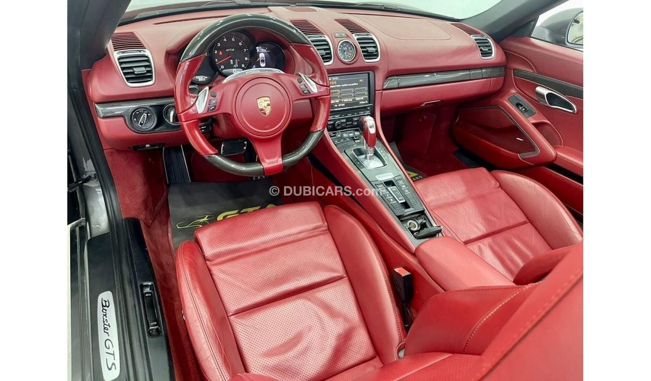 Porsche 718 Boxster 2016 Porsche Boxter GTS, Warranty, GCC