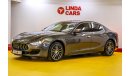 مازيراتي جيبلي Maserati Ghibli 2018 GCC under Agency Warranty with Flexible Down-Payment.