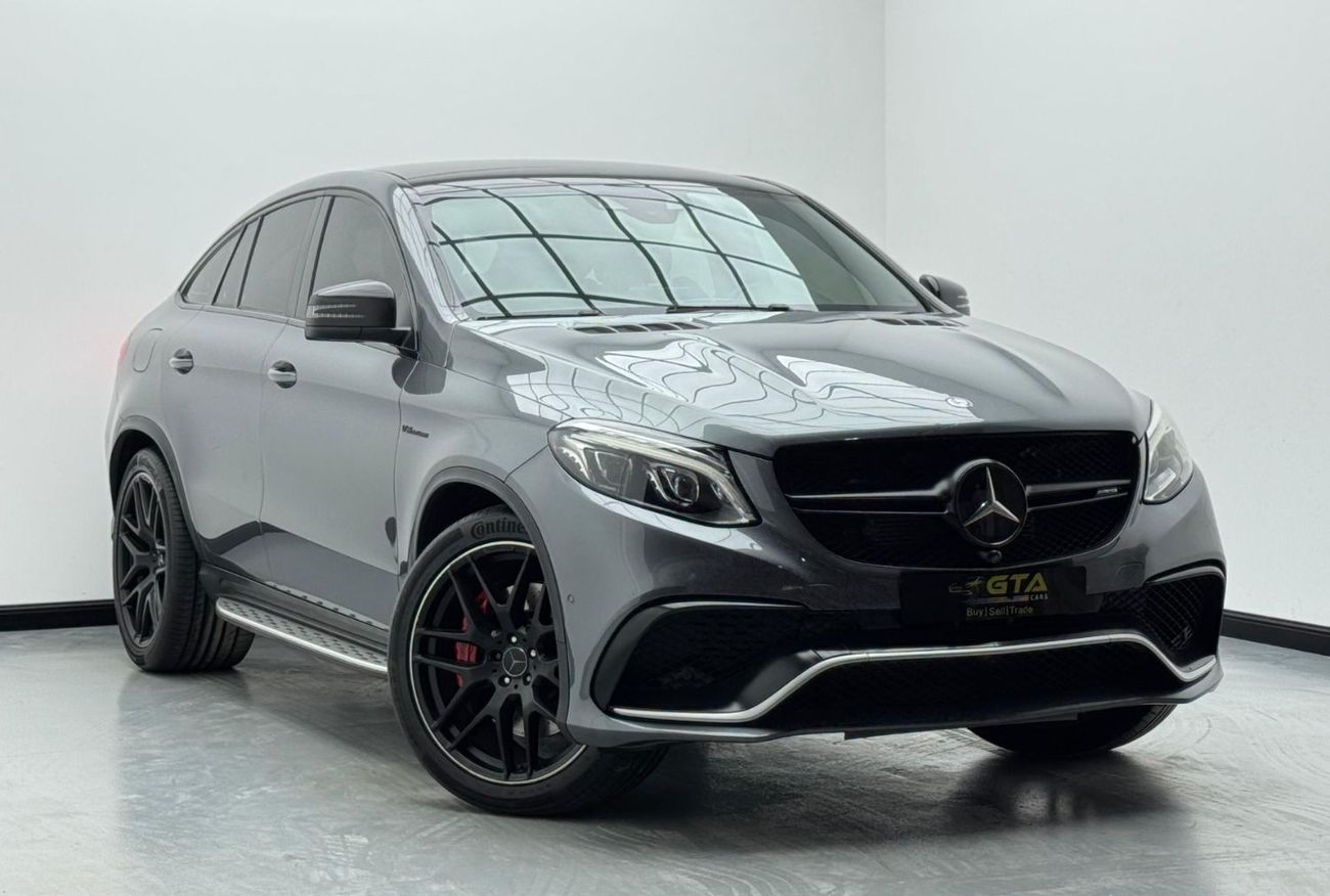 مرسيدس بنز GLE 63 S AMG كوبيه 2017 Mercedes-Benz GLE 63 S AMG Coupe, Well Loaded, Service History, GCC