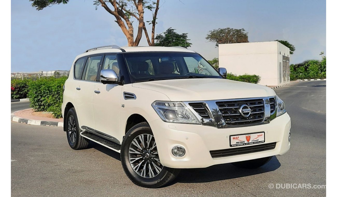 نيسان باترول V8-2014- FULL OPTION - EXCELLENT CONDITION - BANK FINANCE AVAILABLE