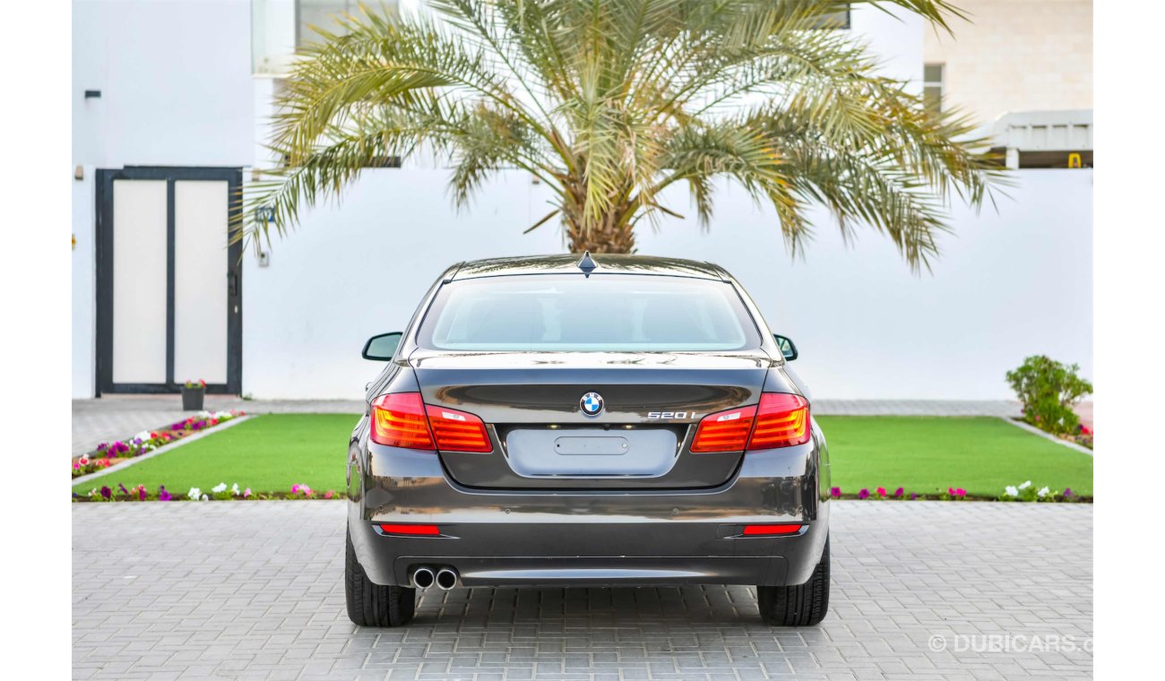 بي أم دبليو 520 Luxury Line - Immaculate Condition - AED 1,449 Per Month! - 0% DP