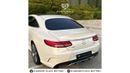 Mercedes-Benz S 560 Coupe Mercedes S560 Coupe AMG  Full Option GCC 75,000 Km  Under Warranty Full Service History No paint, No