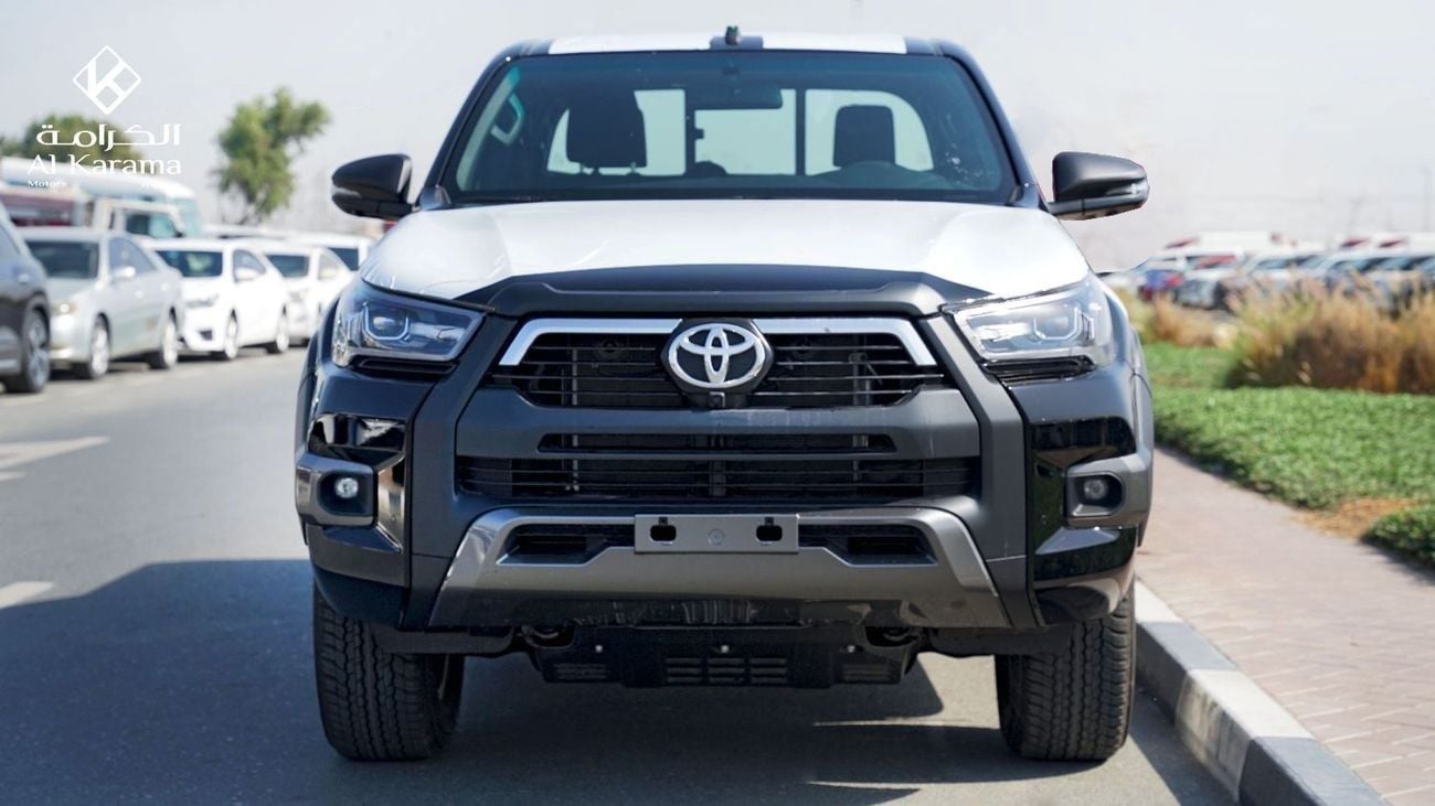 تويوتا هيلوكس 4.0L Adventure - SR5 V6 - 360 Camera - Diff Lock - GCC Specs - Zero KM -  Black