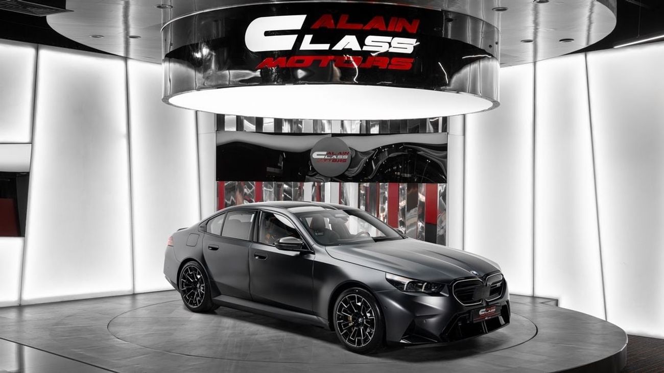 BMW M5 - 2026 - GCC - Under Warranty and Service Contract