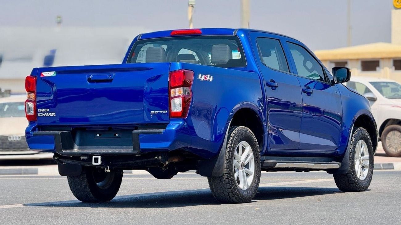 Isuzu DMax 3.0L Diesel AT 4WD - KEY START - Multipurpose Steering - Rear AC Vents - Alloy Rims - Tow Hitch - Go