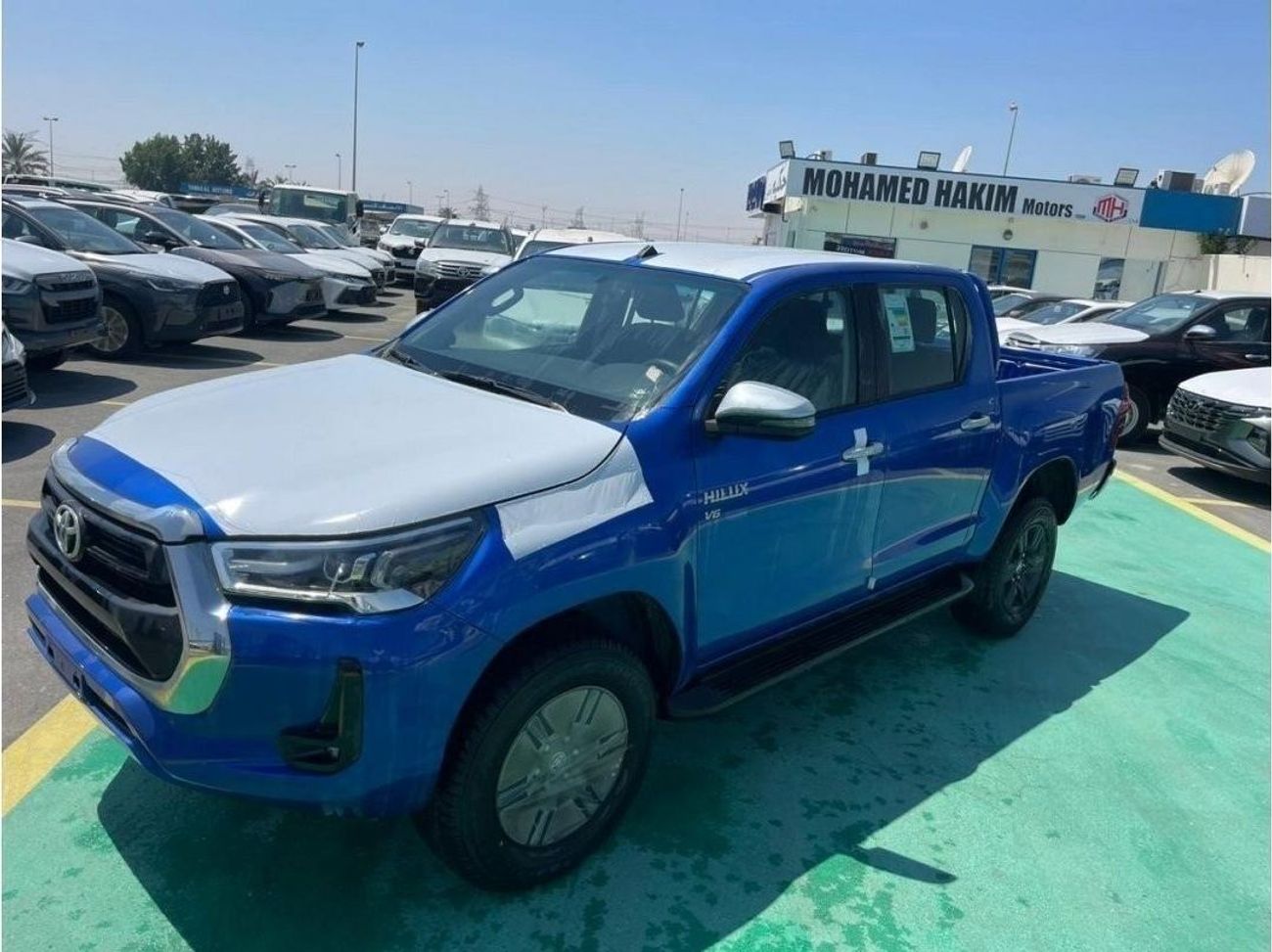 Toyota Hilux GLX 2023 Toyota Hilux  (AN120), 4dr Double Cab Utility, 4L 6cyl Petrol, automatic, Four Wheel Drive