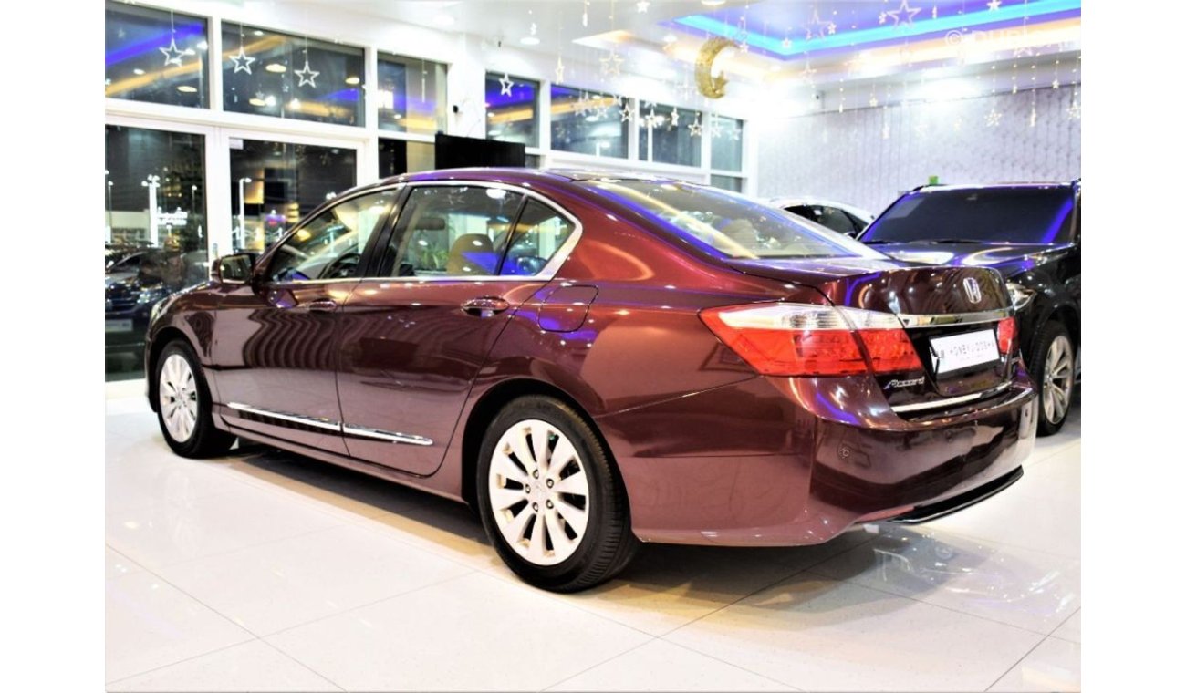 Honda Accord AMAZING! Honda Accord 2013 Model! Burgundy Color GCC Specs