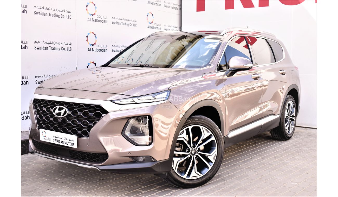 Used Hyundai Santa Fe AED 2154 PM 3.5L GLS V6 AWD GCC WARRANTY 2019