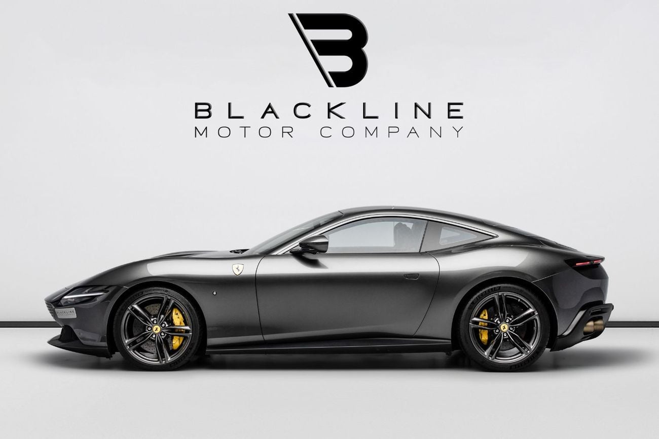فيراري روما STD BUY NOW, PAY 2027 | THE BLACKLINE STANDARD | Ferrari Warranty + Service Contract, GCC