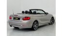 BMW 220i 2017 BMW 220i Sport Convertible, Full BMW Service History, Warranty, Low Kms, GCC