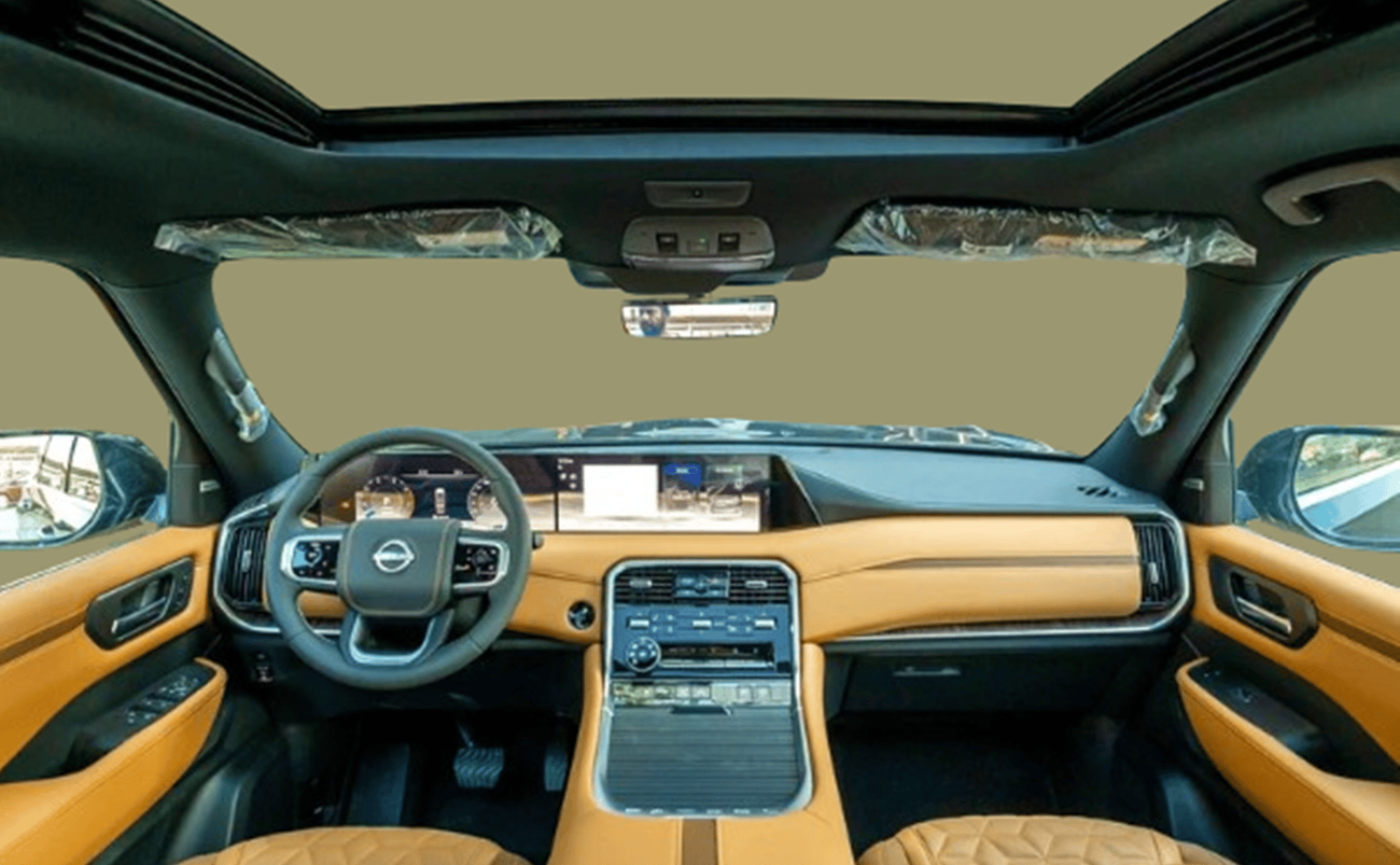 نيسان باترول ECT0136 - 2026 Nissan Patrol LE Platinum Ciry - 3.5L Petrol Auto - Black/Tan