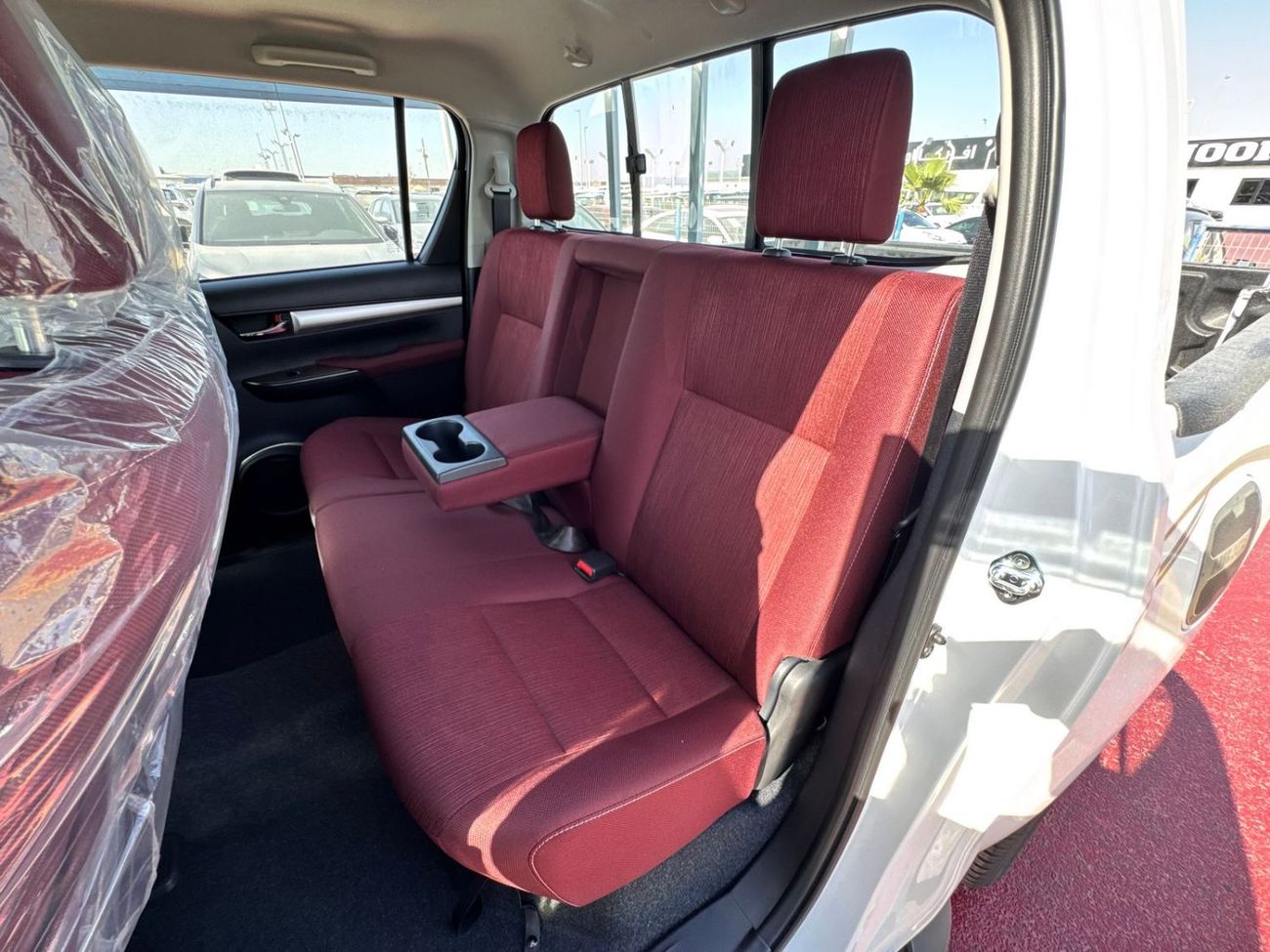 تويوتا هيلوكس TOYOTA HILUX DC 4X4 2.7L M/T FULL PUSH WOOD CRUISE BSM CAM