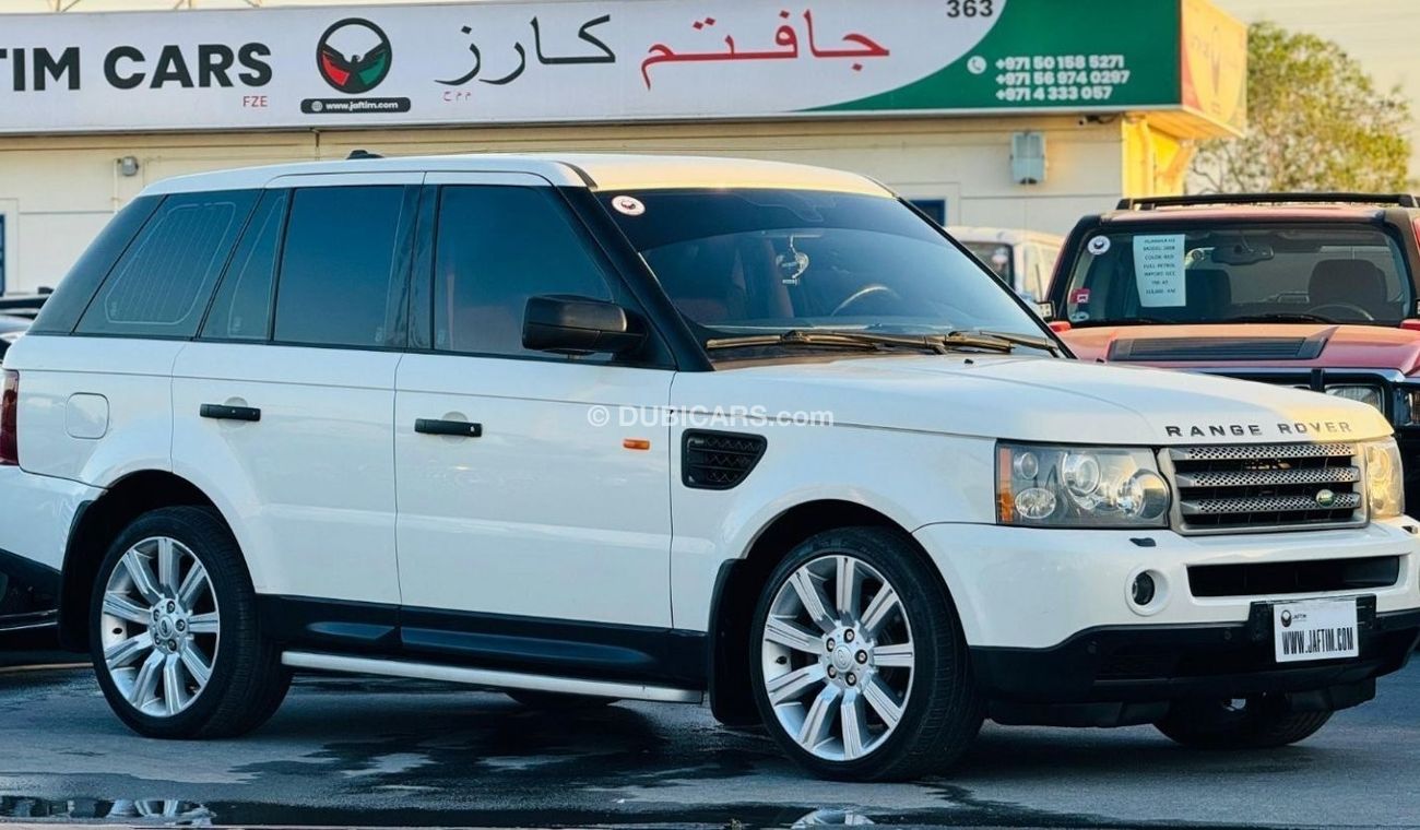 Land Rover Range Rover Sport 2008 | LHD | PREMIUM BLACK LEATHER SEATS | SUN ROOF
