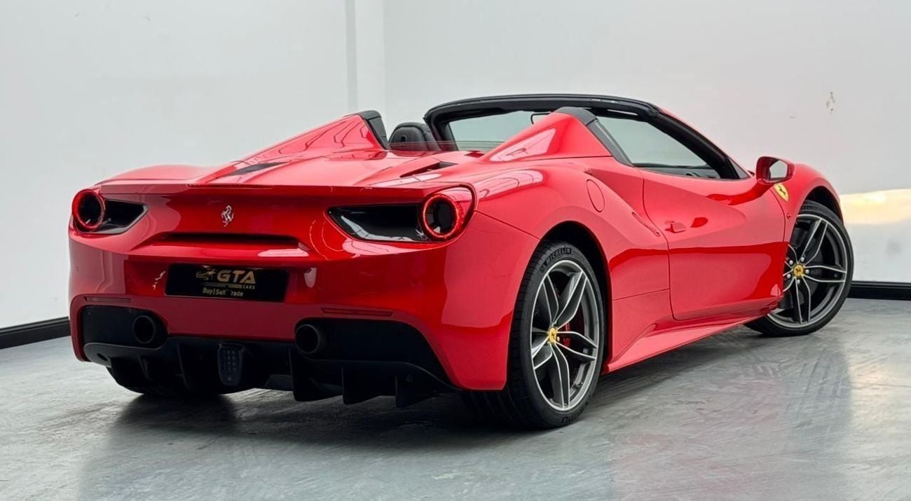 Ferrari 488 Spider 2017 Ferrari 488 Spider, 2027 Ferrari Warranty, Ferrari Service History, GCC