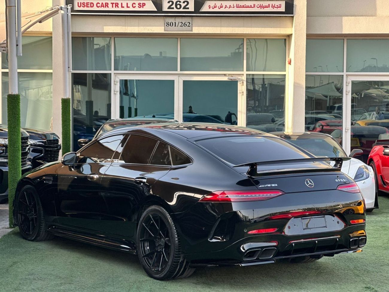 مرسيدس بنز GT 63 S مرسيدس بنز GT63S 2020 وارد أمريكا بحاله ممتازه فل ابشن ضمان شاسيه جير ماكينه