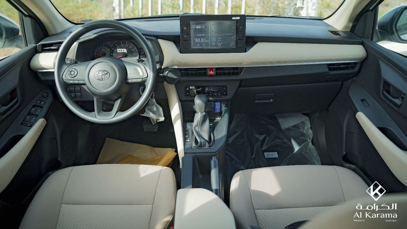 تويوتا يارس E 1.5L Petrol Engine with Automatic Transmission - GCC Specification - Touch Screen Media Player - Zer
