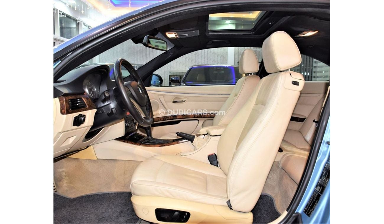 BMW 320i ORIGINAL PAINT ( صبغ وكاله ) BMW 320 2009 Model!! in Blue Color! GCC Specs