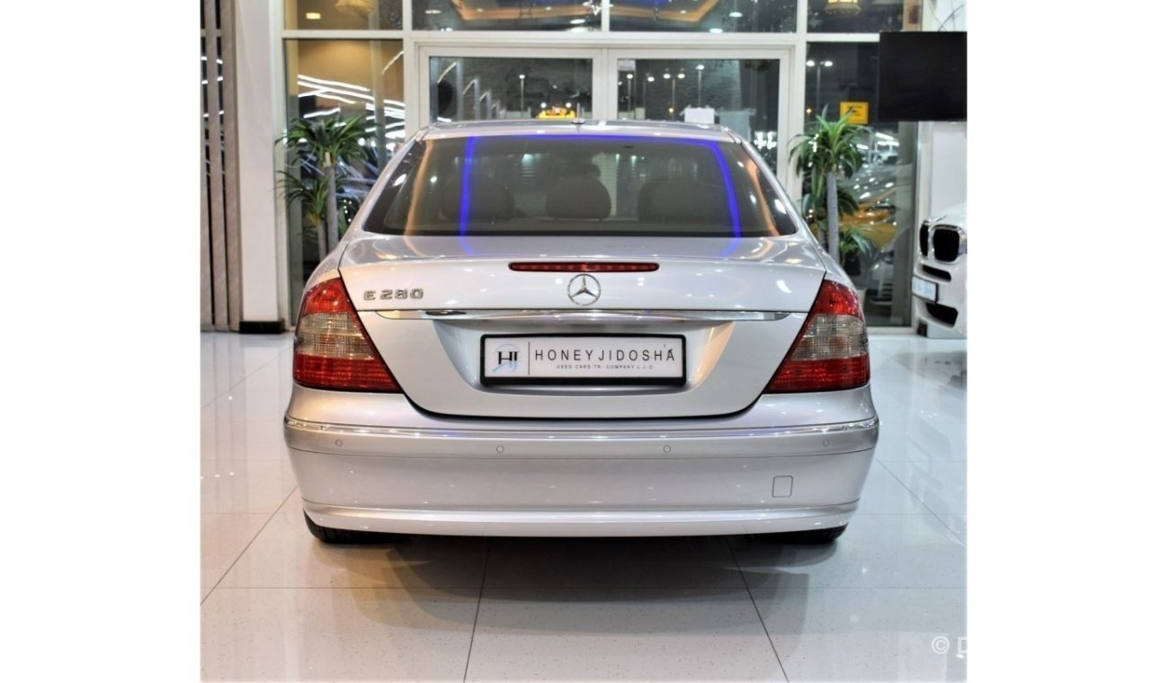 مرسيدس بنز E 280 EXCELLENT DEAL for our Mercedes Benz E280 ELEGANCE ( 2007 Model! ) in Silver Color! GCC Specs